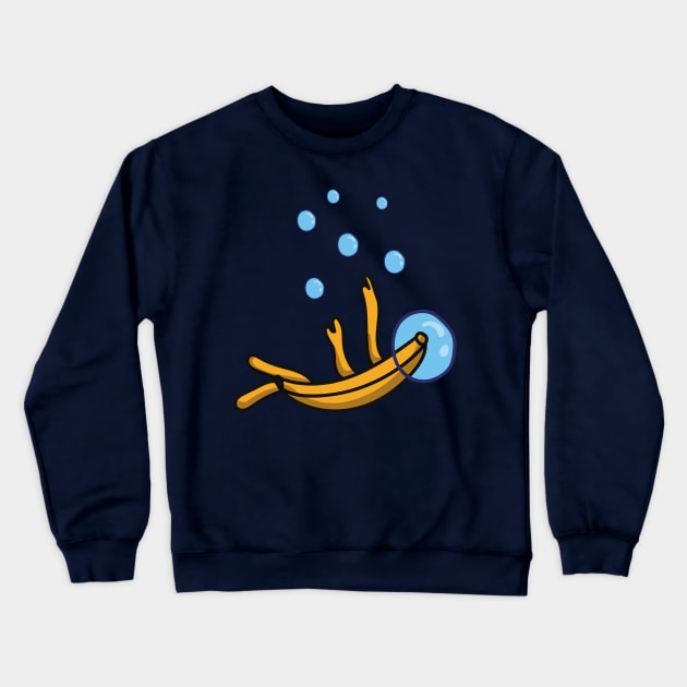 Astronaut In Space Crewneck Sweatshirt by EpicMums